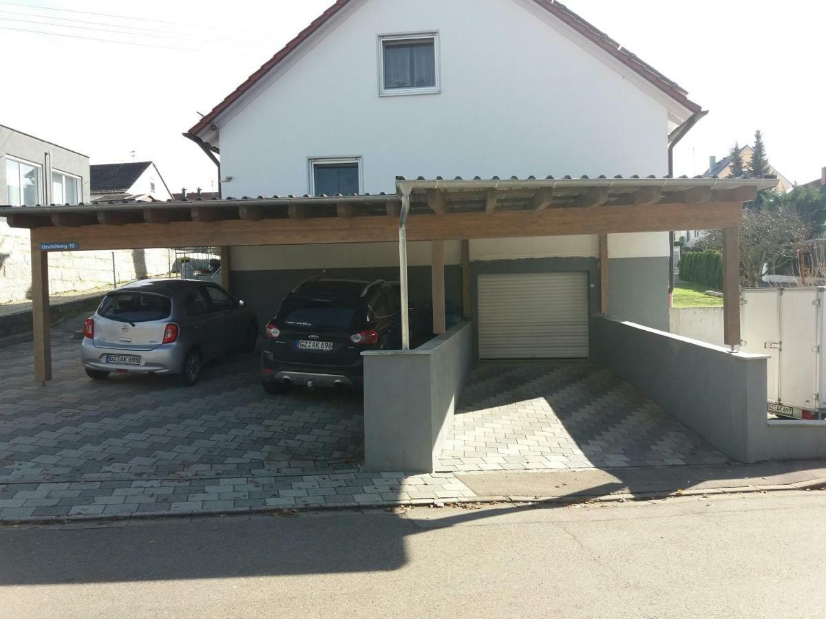 Apartment Günzblick Ellzee Exterior foto